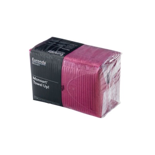 Monoart Towel Up Setup Cover 50 Pcs Burgundy