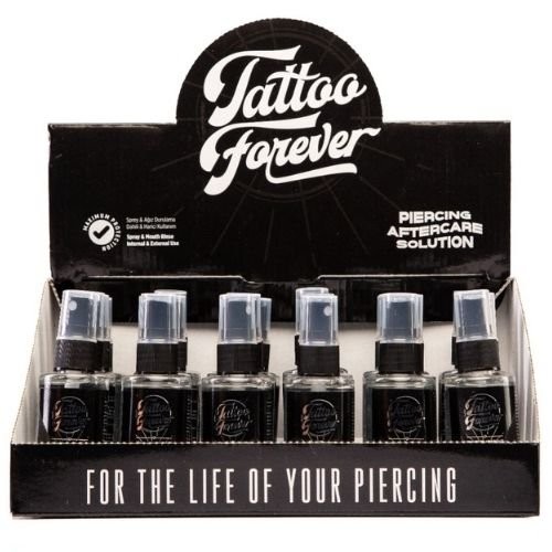 Tattoo Forever - Piercing Aftercare Solution - 50 ml (Box of 24 Units)