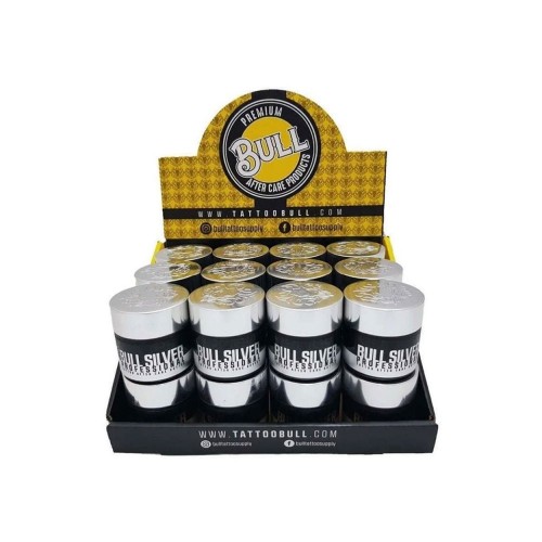 TattooBull Silver Professional Tattoo After Care Butter (24 Adet)