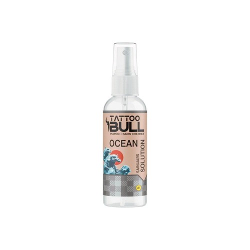 TattooBull Ocean Solution Piercing Solüsyonu 50 ml (35 Adet) 2