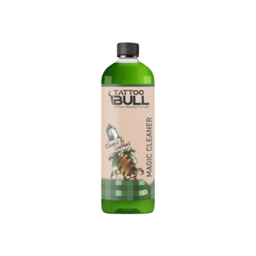 TattooBull Magic Cleaner Temizleme Solüsyonu 400 ml (Green Soap)