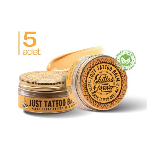 Just Tattoo Balm - Tattoopflege - 5x 50 ml
